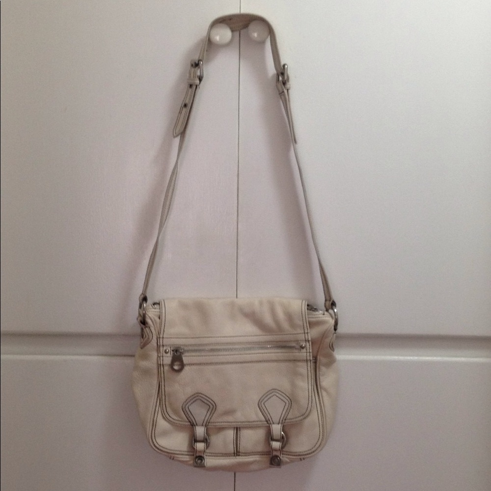 Marc Jacobs White/Creme Messenger Bag